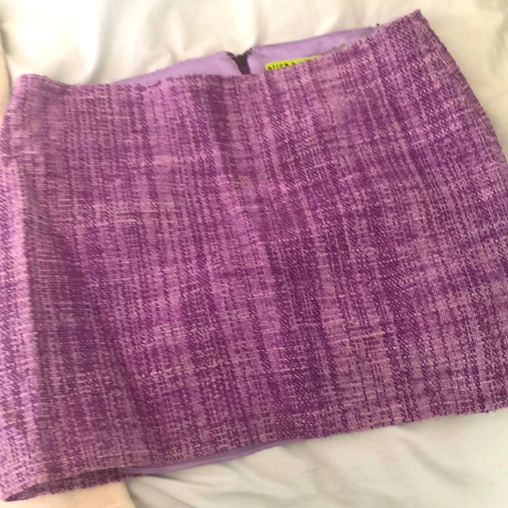 Lavender Alice and Olivia mini skirt